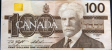 100 Dollars 1988 Canada