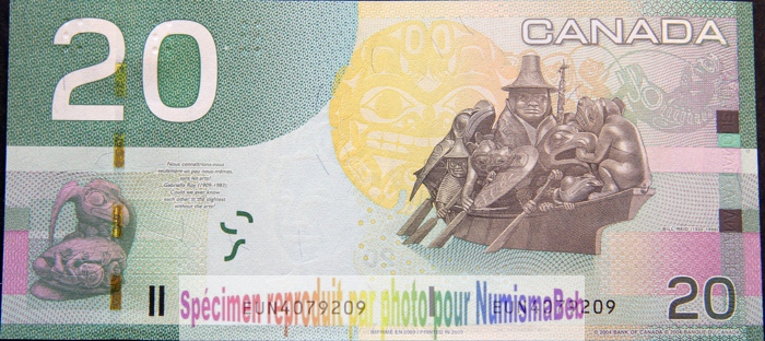 20 Dollars 2004 Canada