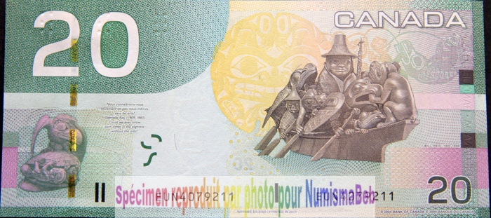 20 Dollars 2004 Canada