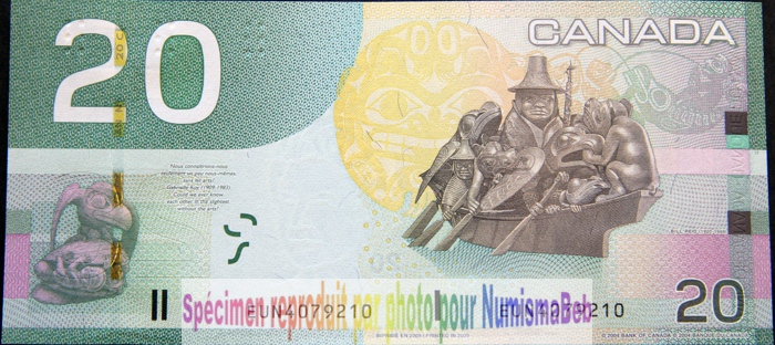 20 Dollars 2004 Canada