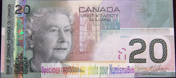 20 Dollars 2004 Canada