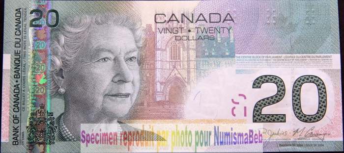 20 Dollars 2004 Canada