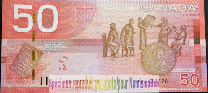 50 Dollars 2004 Canada 50 Dollars 2004 Canada