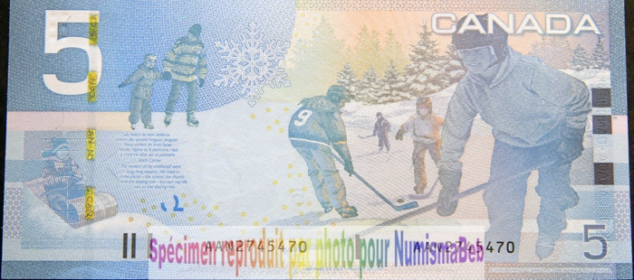 5 Dollars 2006 Canada