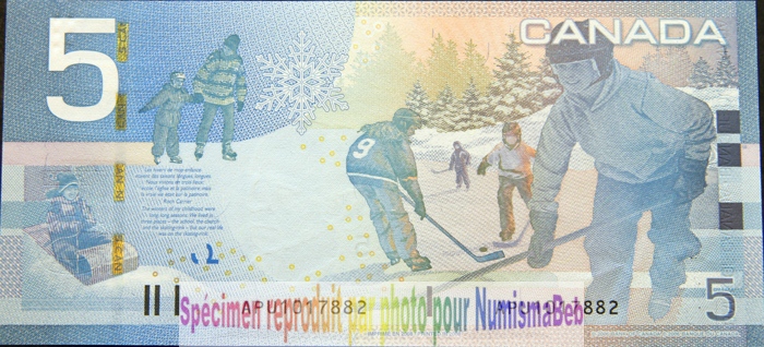 5 Dollars 2006 Canada