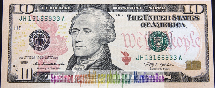 10 Dollars 2009 USA