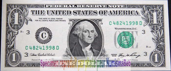 1 Dollar 2006 USA 1 Dollar 2006 USA