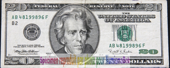 20 Dollars 1996 USA