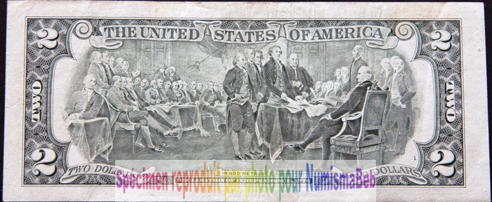 1 Dollar 2003 USA 100 Francs Belgique