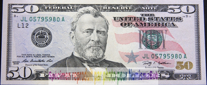 50 Dollars 2009 USA